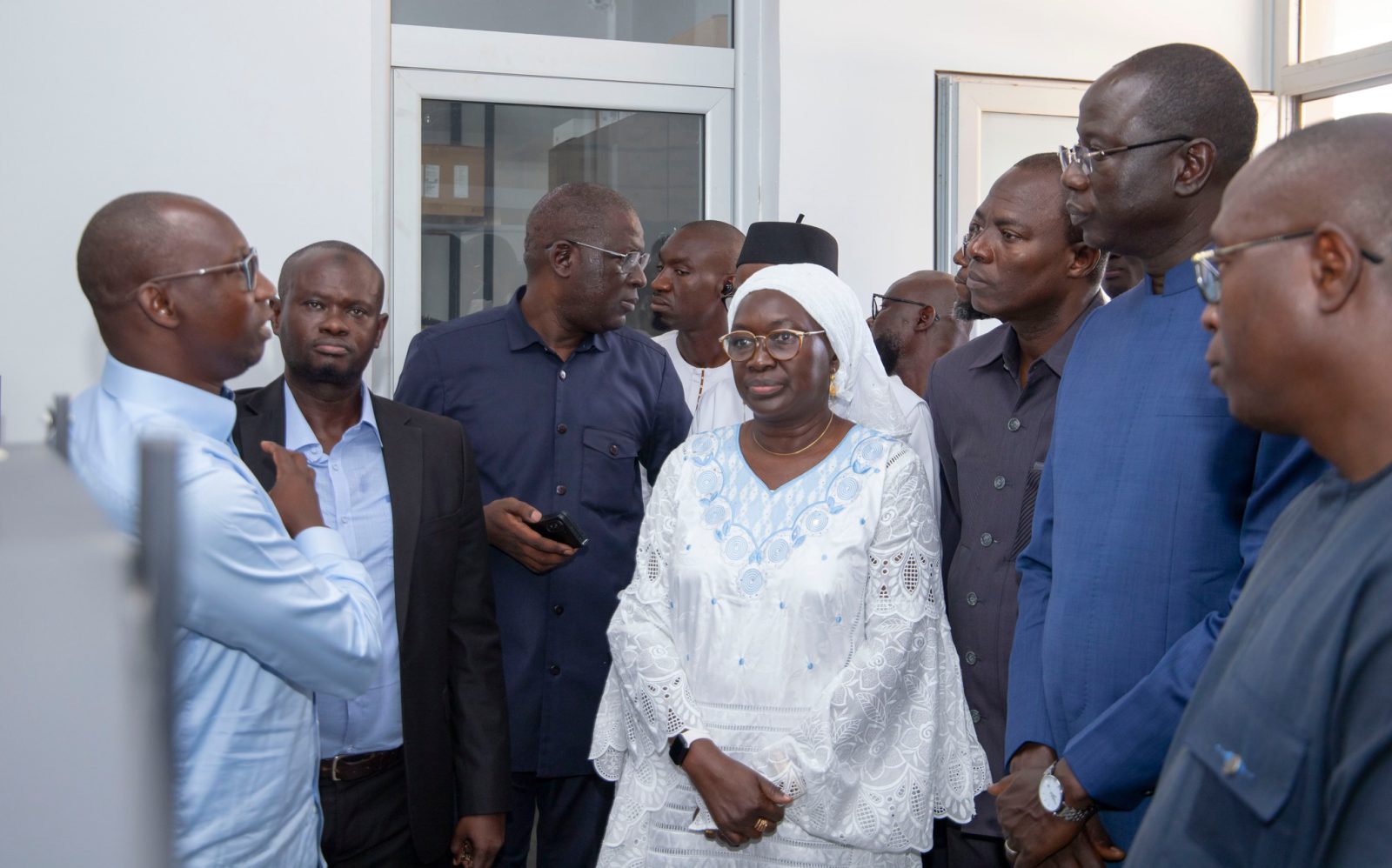 Visite du Ministre à l’ISEP Amadou Trawaré de Diamniadio