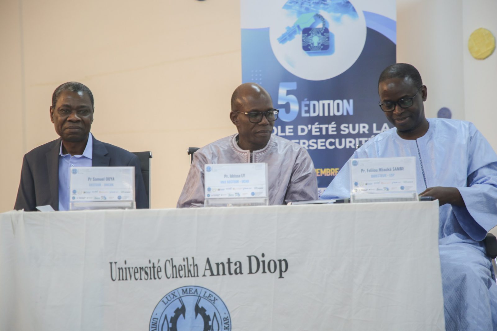 Cérémonie officielle de lancement de la 5ᵉ édition de l’École d’Été sur la Cybersécurité