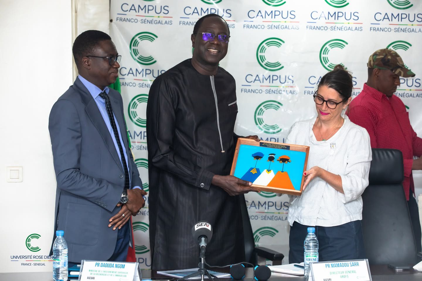URDFS: Visite du Ministre de l’Enseignement supérieur, de la Recherche et de l’Innovation