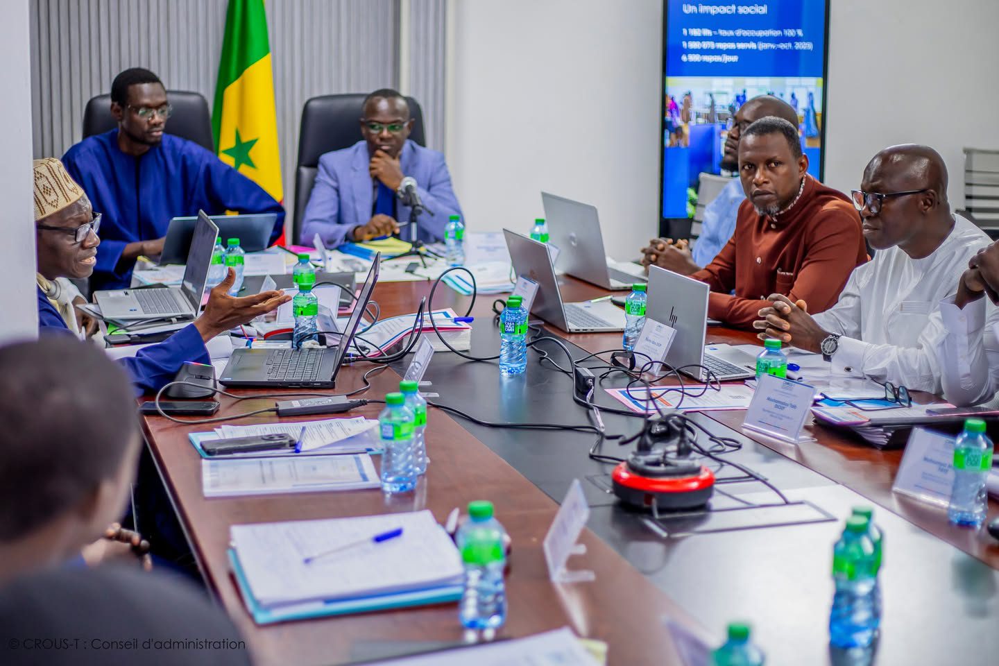 CROUS-T : le Conseil d’administration valide les comptes de 2018 à 2024 et adopte le budget 2026