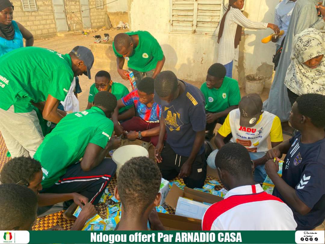 Action de solidarité de l’association ARNADIO CASA à l’Université Alioune Diop de Bambey