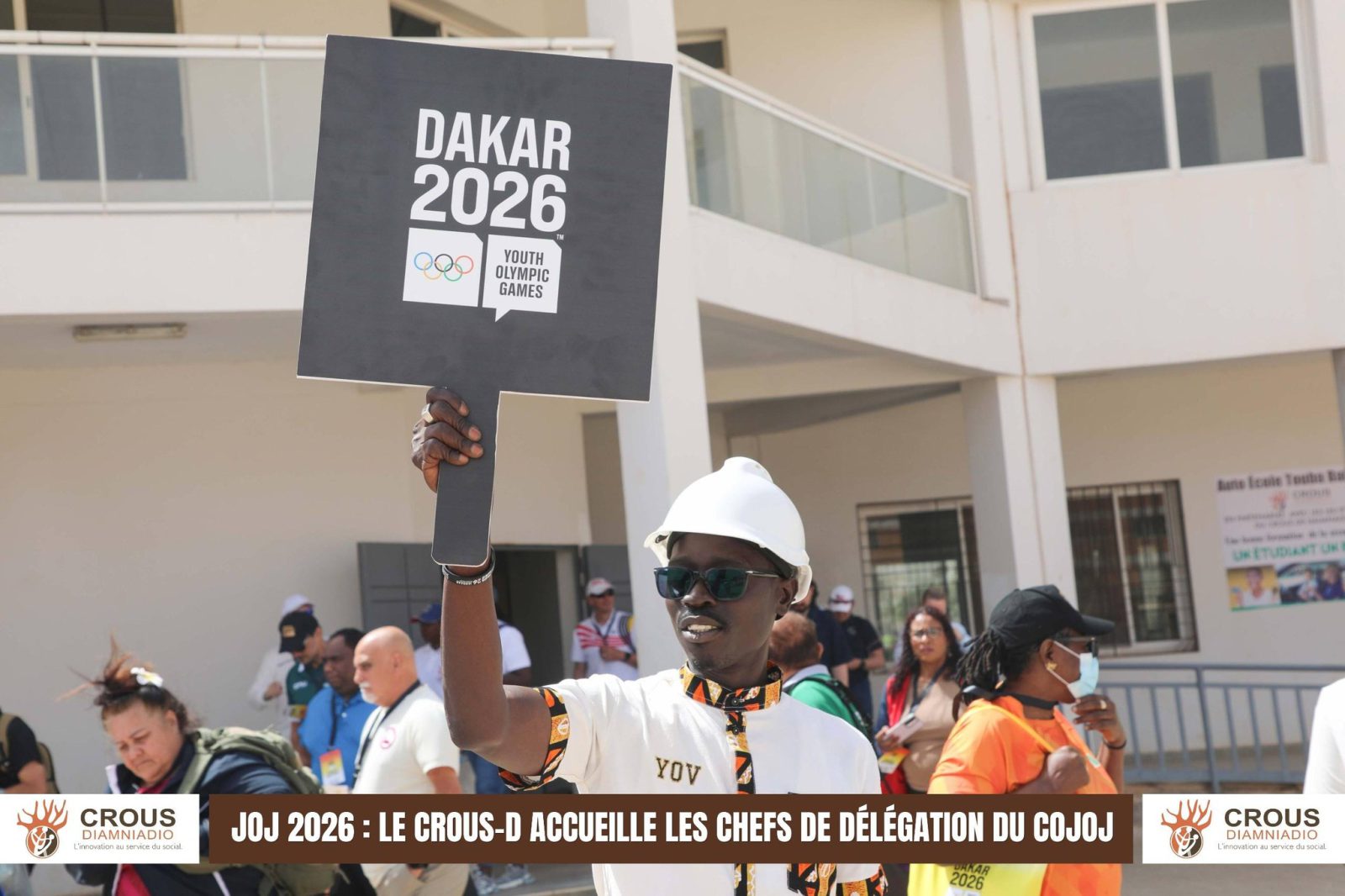 JOJ 2026 : Le CROUS-D accueille les chefs de délégation du COJOJ
