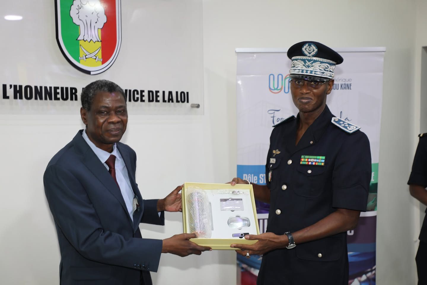 Signature d’une convention de partenariat entre l’UNCHK et la Police