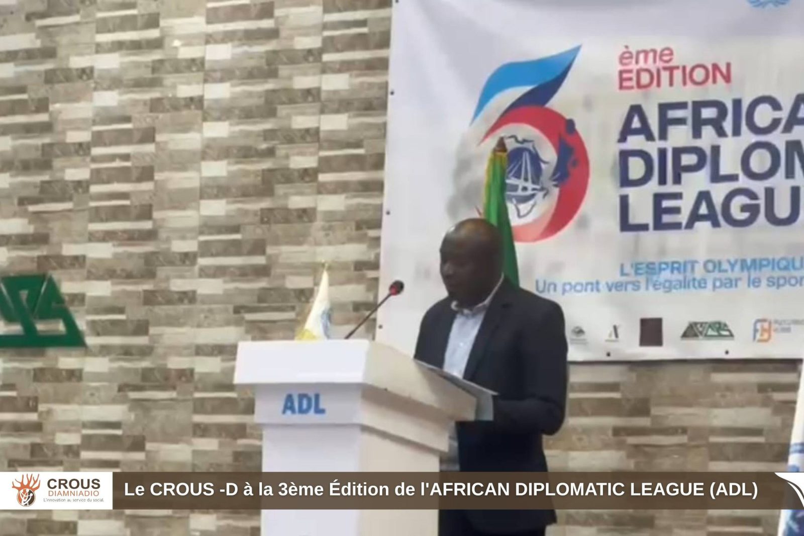 Diplomatie et jeunesse : le CROUS-D marque sa présence à la 3eme Édition de l’ADL