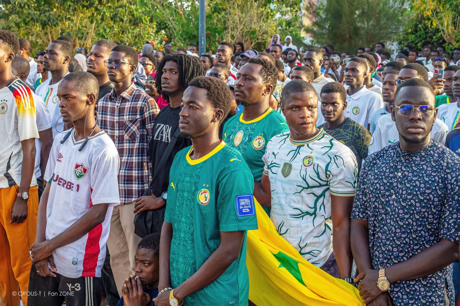 Mondial 2026 : Étudiants et personnel du CROUS-T réunis derrière les Lions de la Téranga
