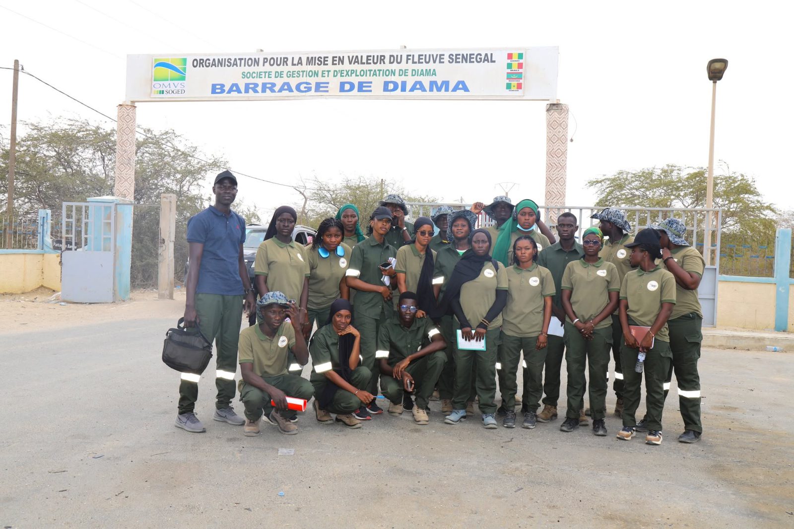 ISEP DE BIGNONA : visite au Barrage de Diama