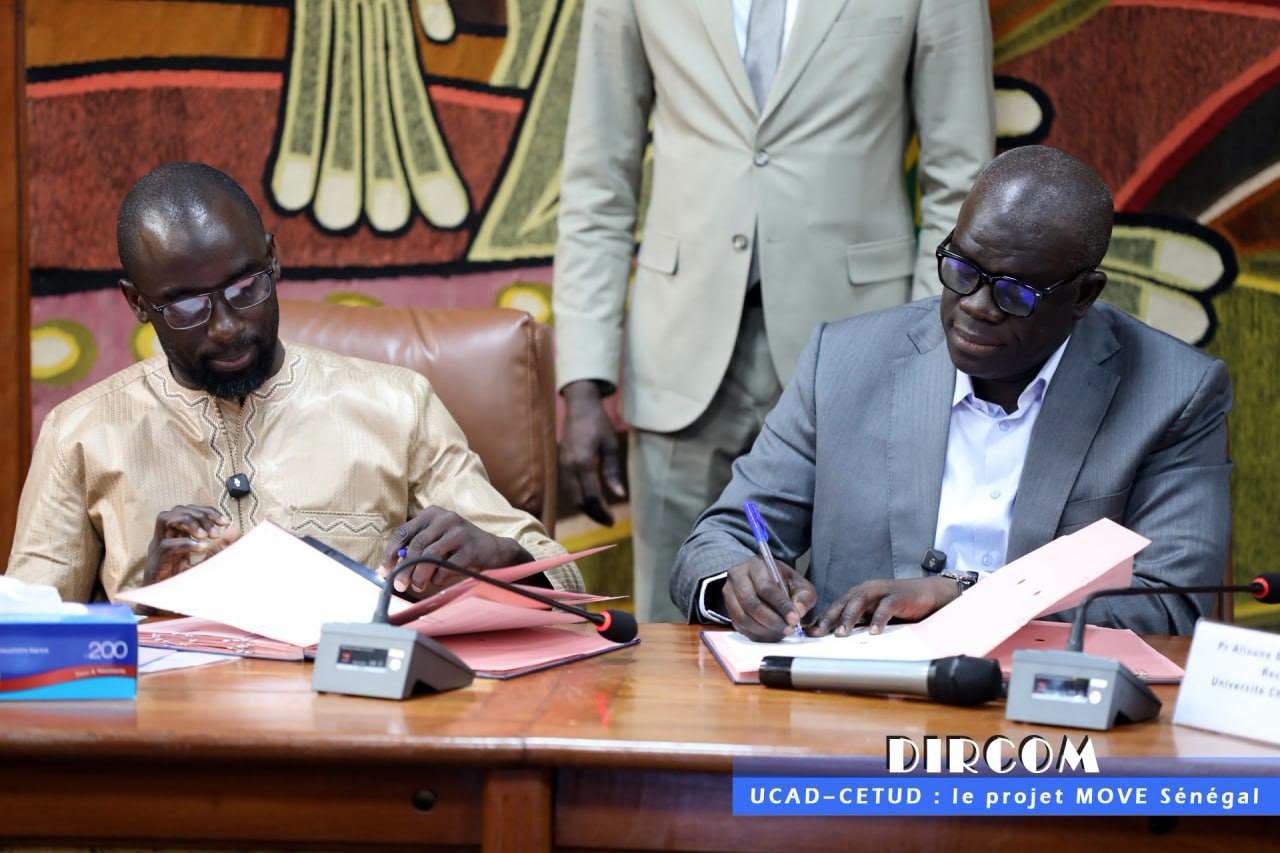 UCAD: le projet MOVE Sénégal lancé pour promouvoir une mobilité urbaine plus verte et inclusive