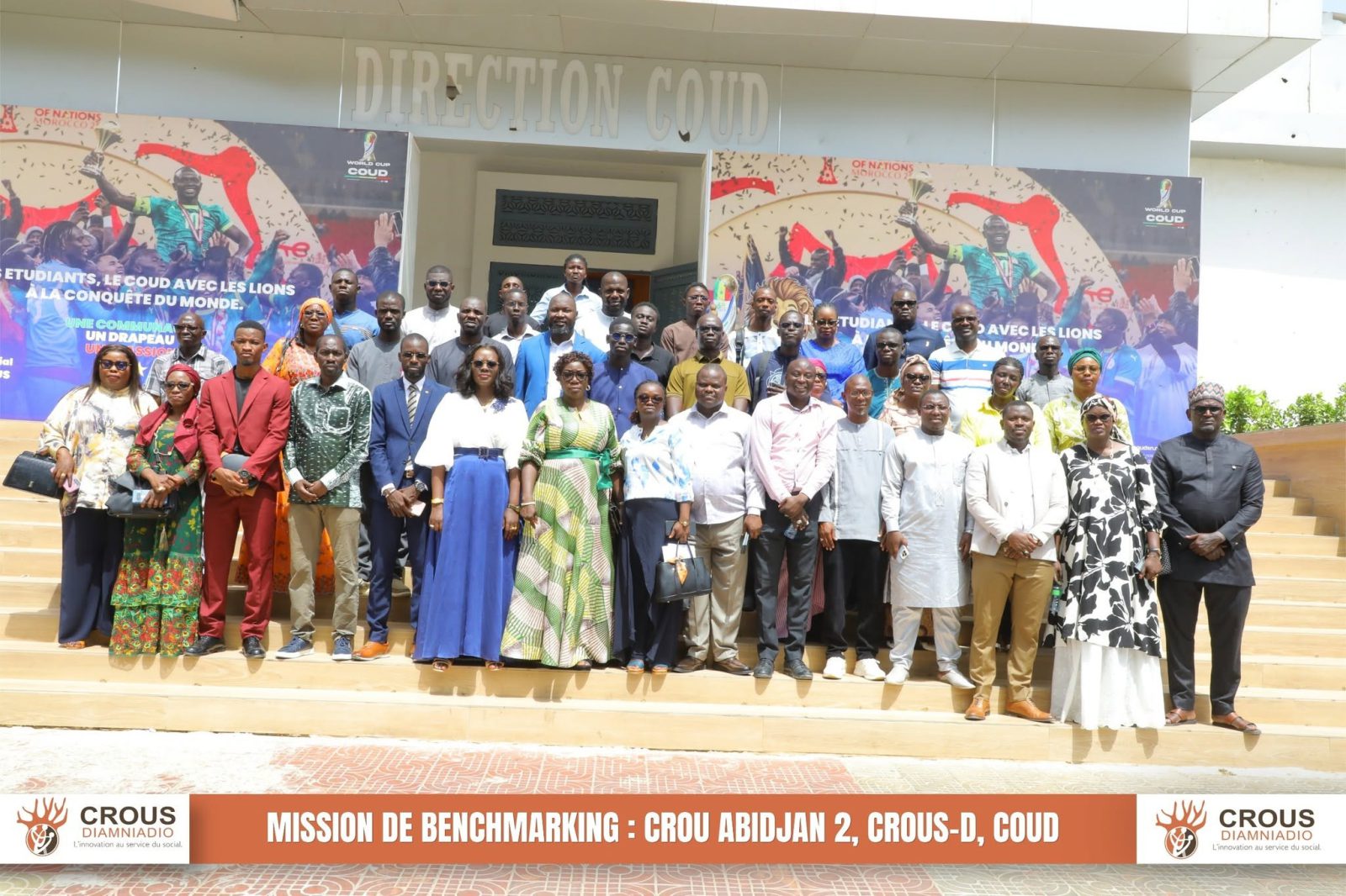 Mission de benchmarking: Le CROUS de Diamniadio et le CROU Abidjan II en immersion au COUD