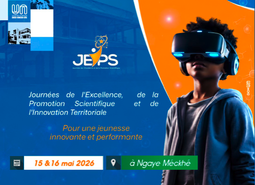 Rendez-vous à la troisième édition des Journées de l’Excellence, de la Promotion Scientifique et de l’Innovation Territoriale (JEPS-IT)