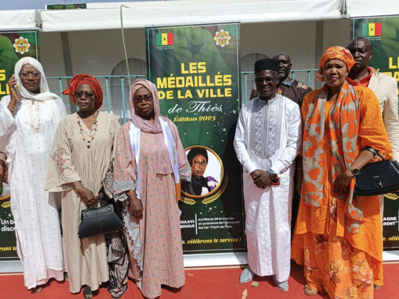 Première édition de la « Médaille de la dignité », la ville de Thiès reconnaissante envers ses figures d’exception, Professeur Ramatoulaye DIAGNE MBENGUE